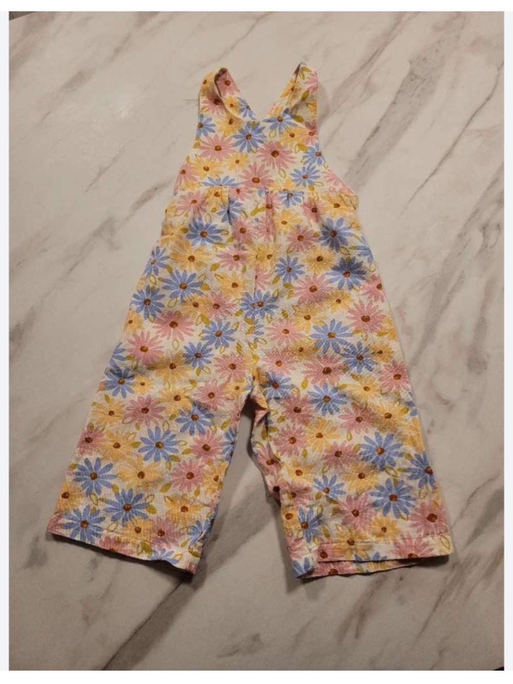 NWT Zara girls floral jumpsuit